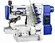 Cylinder bed interlock sewing machine, automatic trimmer auto foot lift